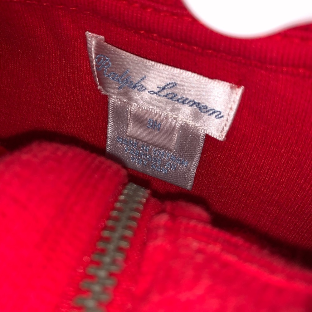 Partial Zip Up Ralph Lauren Sweater